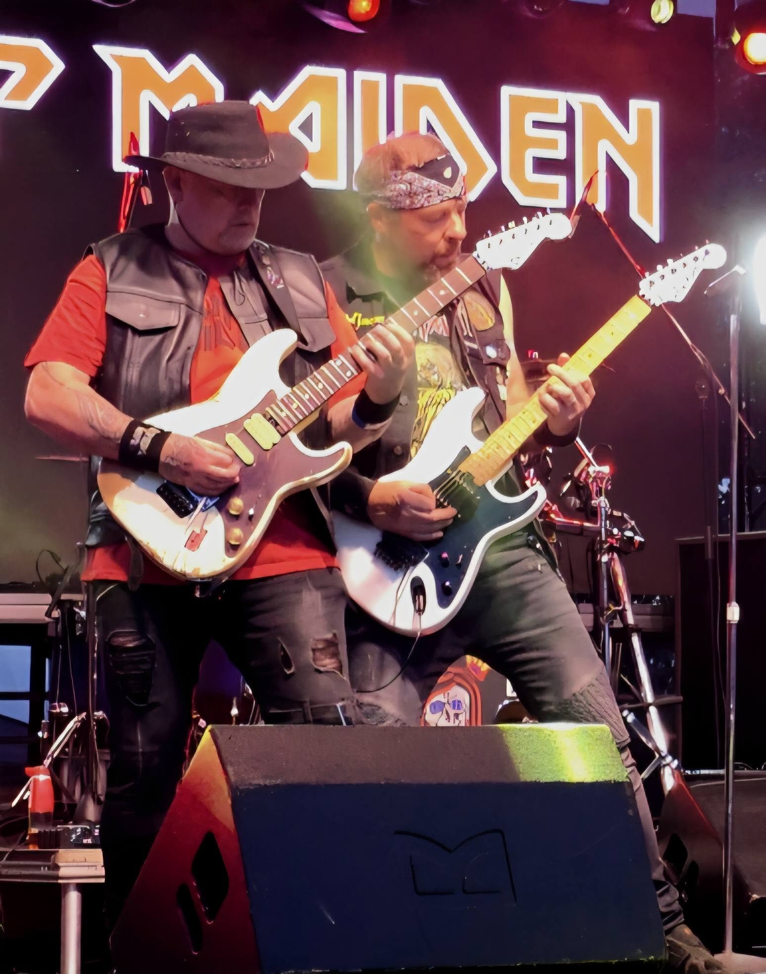 Ey Up Maiden guitar duel